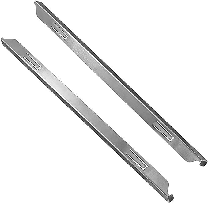 Stove Gap Covers, Stainless Steel Stove Cover, 2 Packs Kitchen Range Trim Kit, 23 inch Stove Counter Gap Cover,Easy Cleaning - British D'sire