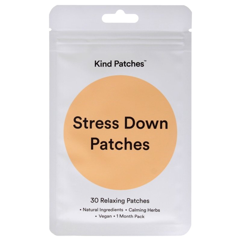 Stress Down Patches by Kind Patches for Unisex - 30 Count Patches - Patches - British D'sire