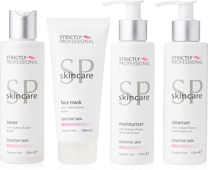 Strictly Professional Facial Care Kit for Sensitive Skin - British D'sire