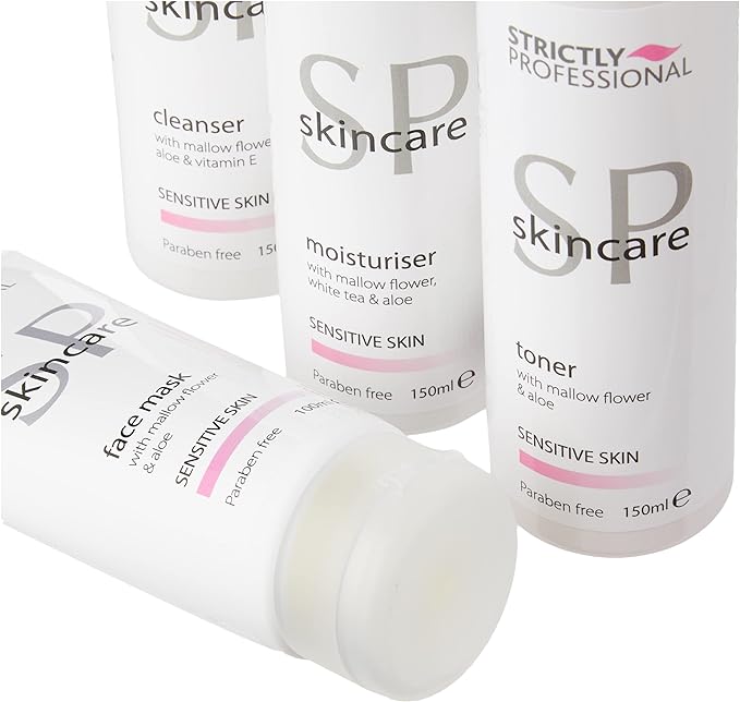 Strictly Professional Facial Care Kit for Sensitive Skin - British D'sire