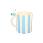 Striped Mug with Seagull - Coffe Mug - British D'sire