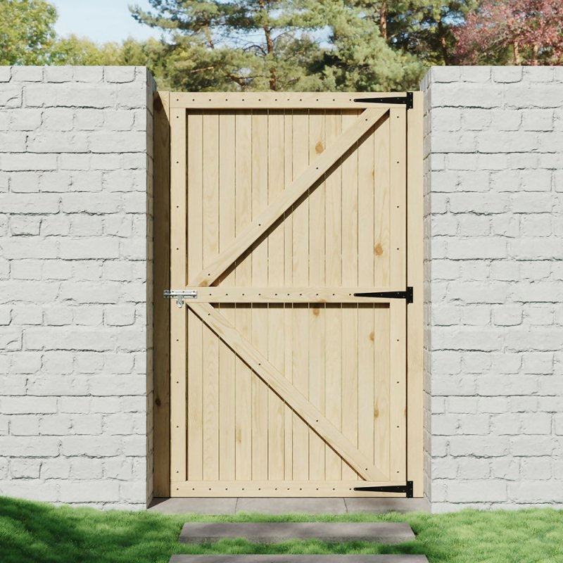 Strong Garden Gate with Latch, 105cm W x 6cm D x 180cm H Secondary image