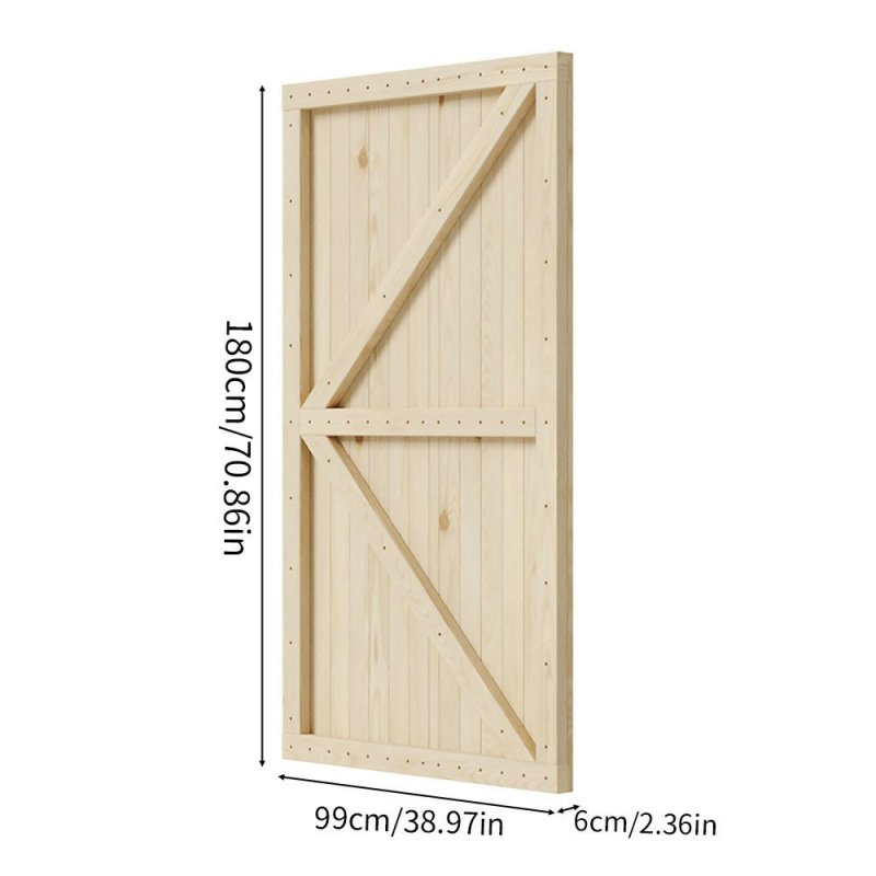 Strong Garden Gate with Latch, 99cm W x 6cm D x 180cm H - Garden Gate - British D'sire