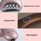 Suker SK - 517 Electric Water Eluting Hair Removal Device Women Household Hair Plucker Multifunctional Two - In - One Shaver Epilator(Pink) - British D'sire