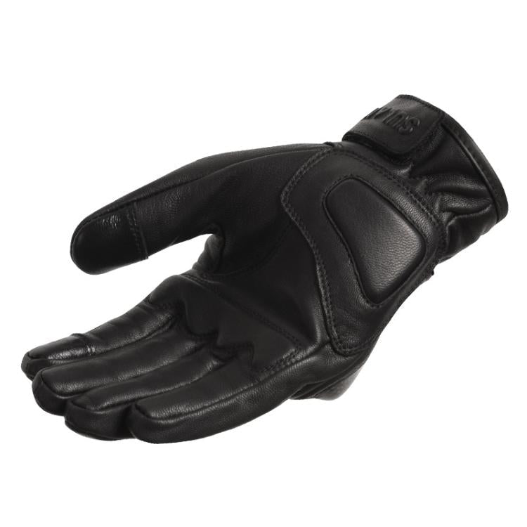 SULAITE Motorcycle Sheepskin Protective Breathable Full-Finger Gloves, Style: For Summer(M) - British D'sire