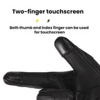 SULAITE Motorcycle Sheepskin Protective Breathable Full-Finger Gloves, Style: For Summer(M) - British D'sire