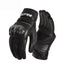 SULAITE Motorcycle Sheepskin Protective Breathable Full-Finger Gloves, Style: For Summer(M) - British D'sire