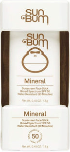Sun Bum Mineral SPF 50 Sunscreen Face Stick | Vegan and Hawaii 104 Reef Act Compliant (Octinoxate & Oxybenzone Free) Broad Spectrum Natural Sunscreen with UVA/UVB Protection | .45 oz - British D'sire