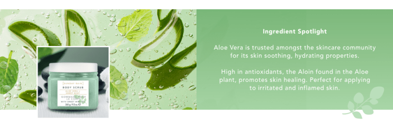 Sunday Rain Aloe Vera & Mint Bubble Bath, 450ml - Bubble Bath - British D'sire