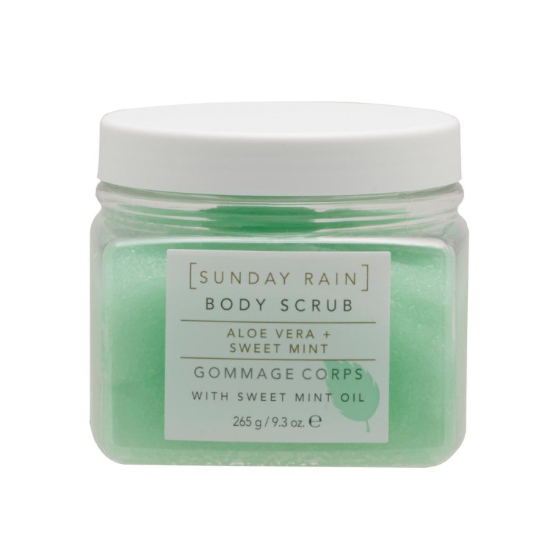 Sunday Rain Aloe Vera & Sweet Mint Polishing Body Scrub, 450ml - Body Scrub - British D'sire Main image