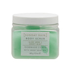 Sunday Rain Aloe Vera & Sweet Mint Polishing Body Scrub, 450ml - Body Scrub - British D'sire