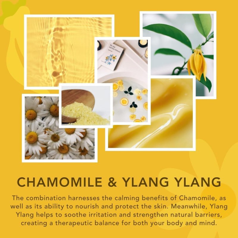 Sunday Rain Chamomile & Ylang Ylang Pillow & Room Mist 200ml - Room Mist - British D'sire