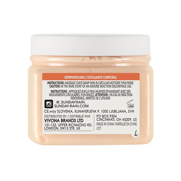 Sunday Rain Day Bliss Body Scrub, 250ml Secondary image