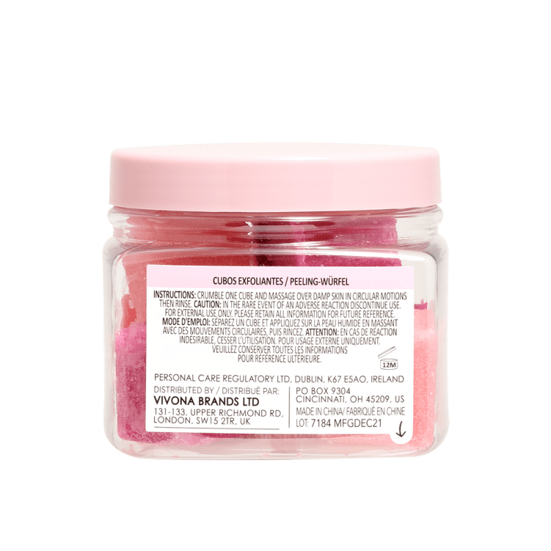 Sunday Rain Exfoliating Cubes Rose, 150g Secondary image