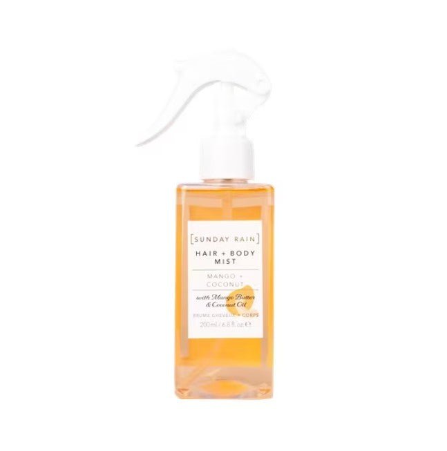 Sunday Rain Mango & Coconut Hair + Body Mist - Hair and Body Mist - British D'sire