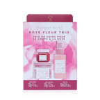 Sunday Rain Rose Fleur Trio - Bath & Body Gift Sets - British D'sire