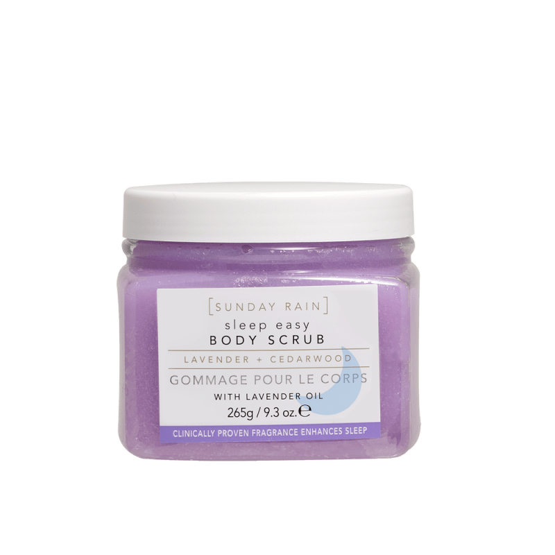 Sunday Rain Sleep Easy Body Scrub Lavender and Cedarwood, 265g - Body Scrub - British D'sire Main image