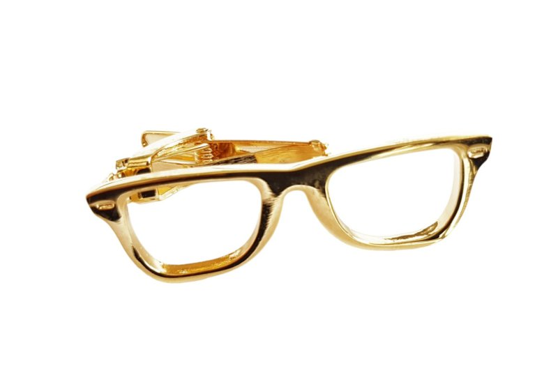 Sunglasses Tie Clip, Gold - British D'sire