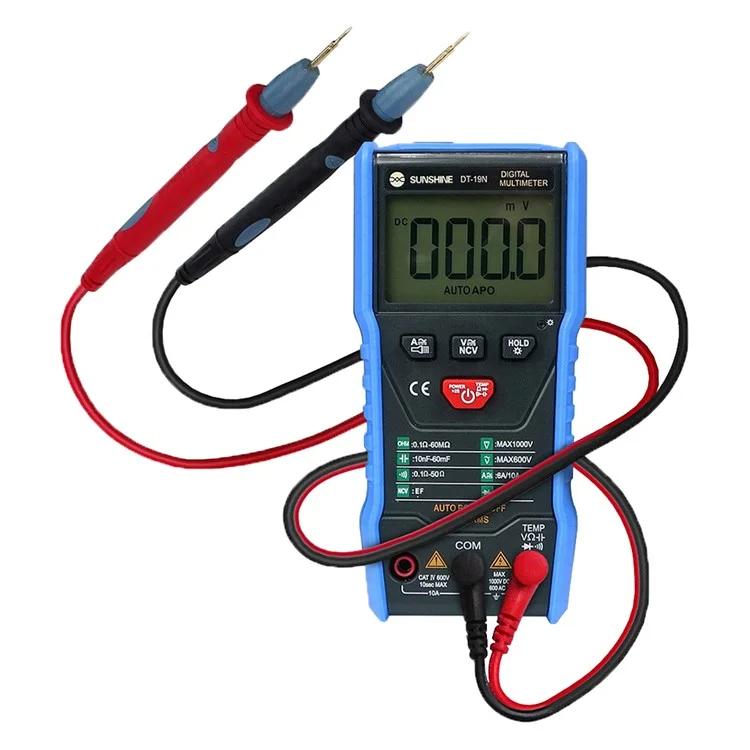 SUNSHINE DT - 19N Mini Smart Digital Multimeter With LCD Display Repair Tool Tester - British D'sire