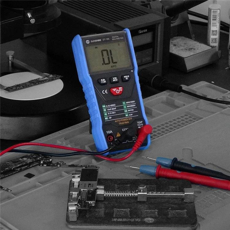 SUNSHINE DT - 19N Mini Smart Digital Multimeter With LCD Display Repair Tool Tester - British D'sire