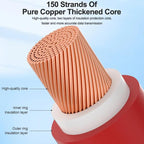 SUNSHINE SS - 024B Replaceable Stainless Steel Probe Tips Soft Silicone Multimeter Probe Tips - British D'sire