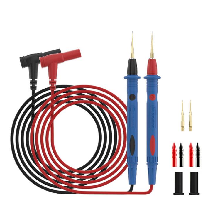 SUNSHINE SS - 024B Replaceable Stainless Steel Probe Tips Soft Silicone Multimeter Probe Tips - British D'sire Main image