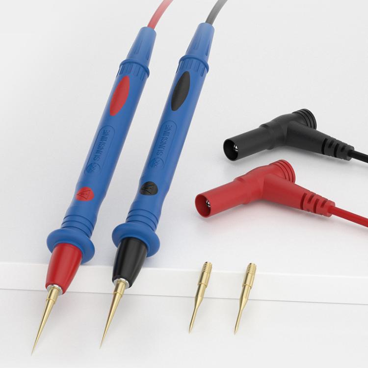 SUNSHINE SS-024B Replaceable Stainless Steel Probe Tips Soft Silicone Multimeter Probe Tips Secondary image