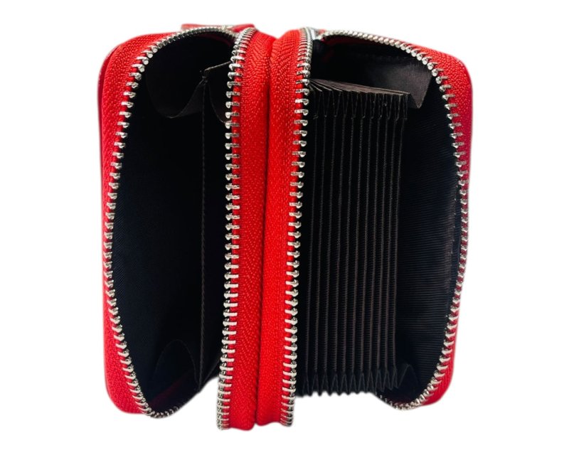 Superbia Genuine Leather RFID Blocking Zip Wallet Secondary image