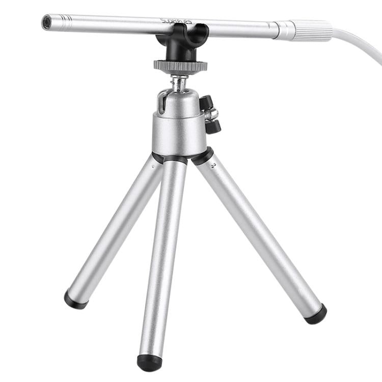 Supereyes Y002 200W HD USB Industrial Dispensing Machine Endoscope Electron Microscope(Silver) - British D'sire Main image