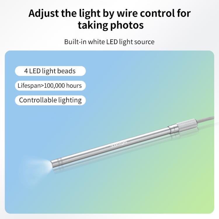 Supereyes Y002 200W HD USB Industrial Dispensing Machine Endoscope Electron Microscope(Silver) - British D'sire