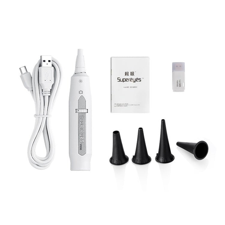 Supereyes Y008 Ear Nose Mouth Wireless Digital Electronic Endoscope - British D'sire