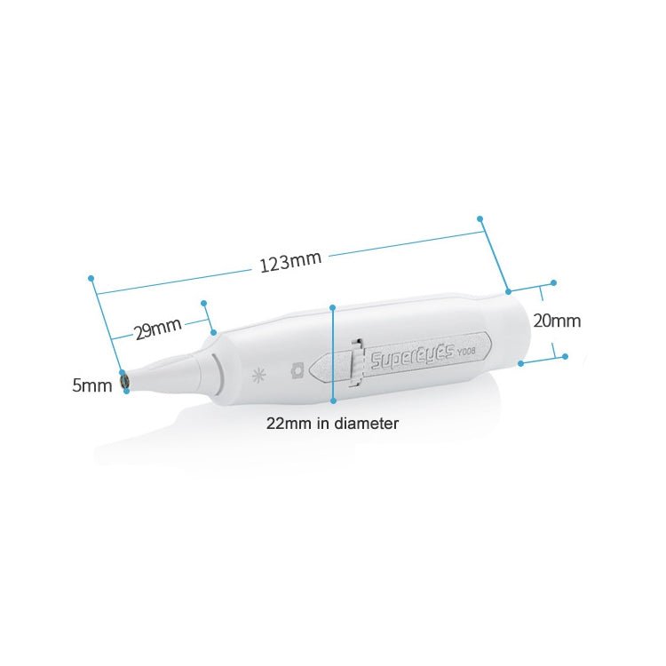 Supereyes Y008 Ear Nose Mouth Wireless Digital Electronic Endoscope - British D'sire