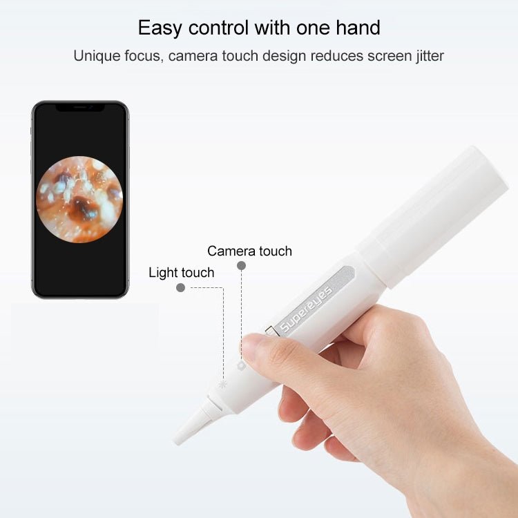 Supereyes Y008P Ear Nose Mouth Wireless Digital Electronic Endoscope - British D'sire