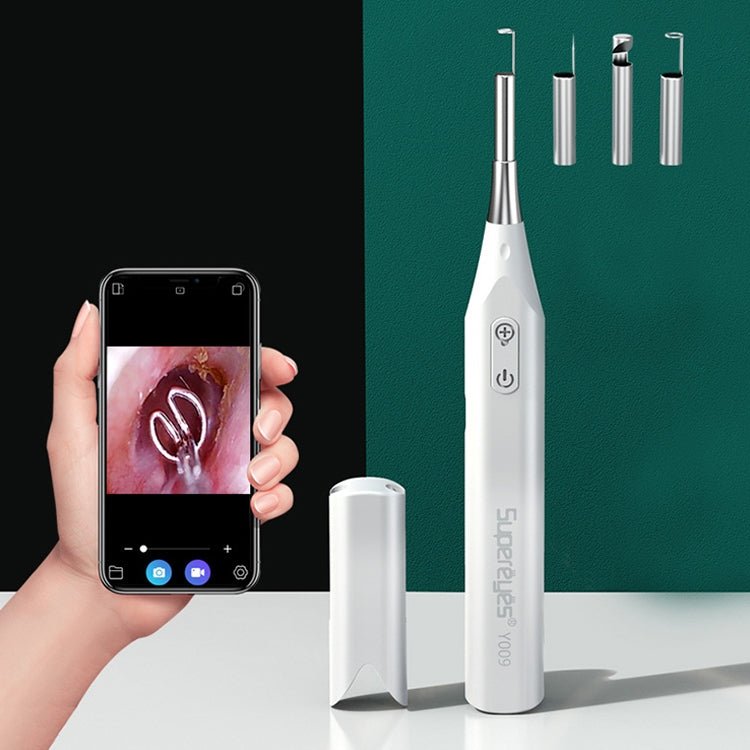 Supereyes Y009 Visual Ear Pick Acne Cleaning Microscopic Magnifying Mirror Endoscope - British D'sire Main image