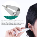 Supereyes Y009 Visual Ear Pick Acne Cleaning Microscopic Magnifying Mirror Endoscope - British D'sire