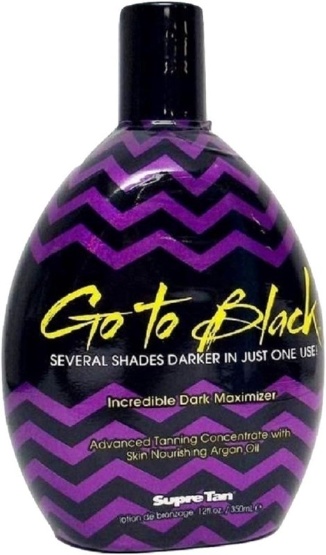 Supre Tan Supre Go To Black Dark Maximizer - 12 Oz. - British D'sire Main image