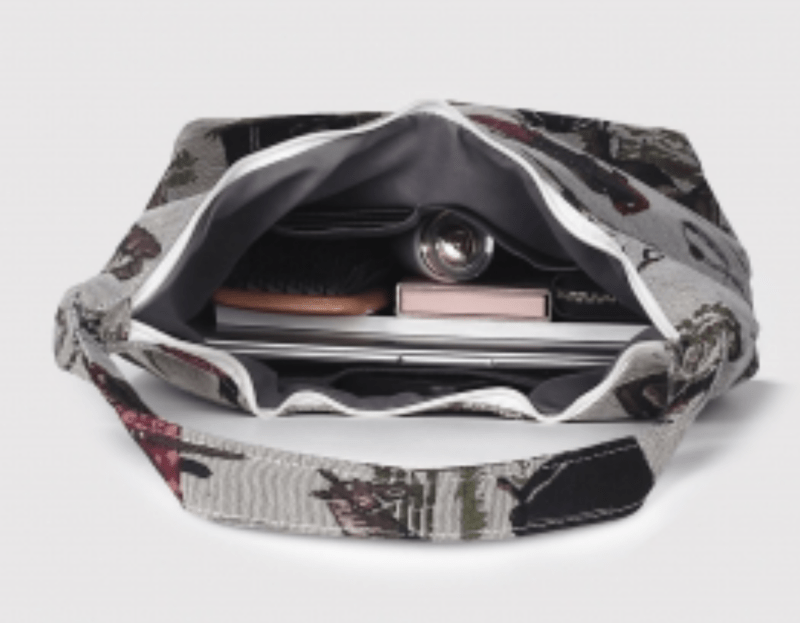 Surprised Owl Tapestry Tote Style Bag Secondary image