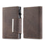 Suteni Denim Buckle Button Automatically Pops Out the Card Box(Brown) - British D'sire