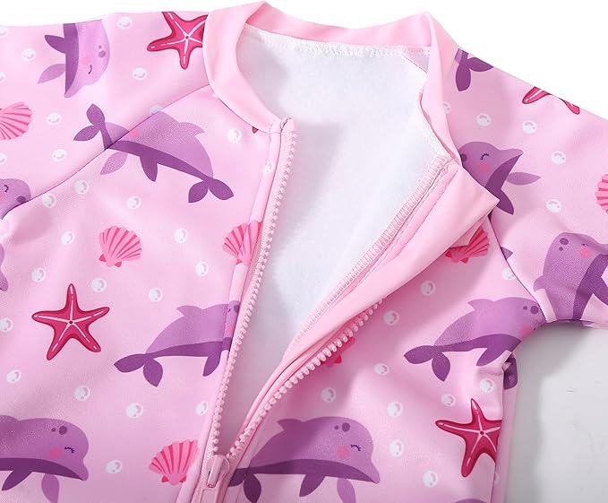 Swimbubs Baby Swimming Warm Suit Boys Fleece Lined Wetsuit Girls UV UPF50 Sun Protection Swimsuit - Swimwear - British D'sire