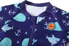 Swimbubs Baby Swimming Warm Suit Boys Fleece Lined Wetsuit Girls UV UPF50 Sun Protection Swimsuit - Swimwear - British D'sire