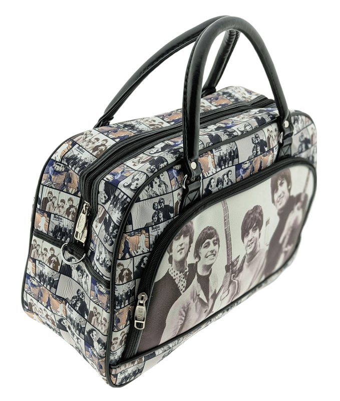 Swolit The Beatles Memorabilia All over print Overnight bag/Holdall Bag- Rare - British D'sire