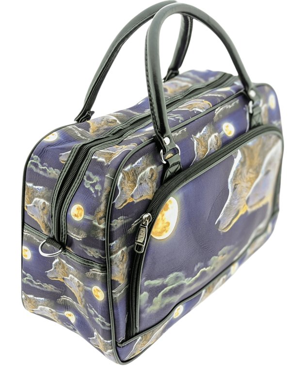 Swolit Wolves All over print Overnight bag/Holdall Bag Secondary image