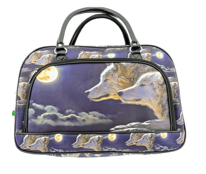Swolit Wolves All over print Overnight bag/Holdall Bag - British D'sire Main image