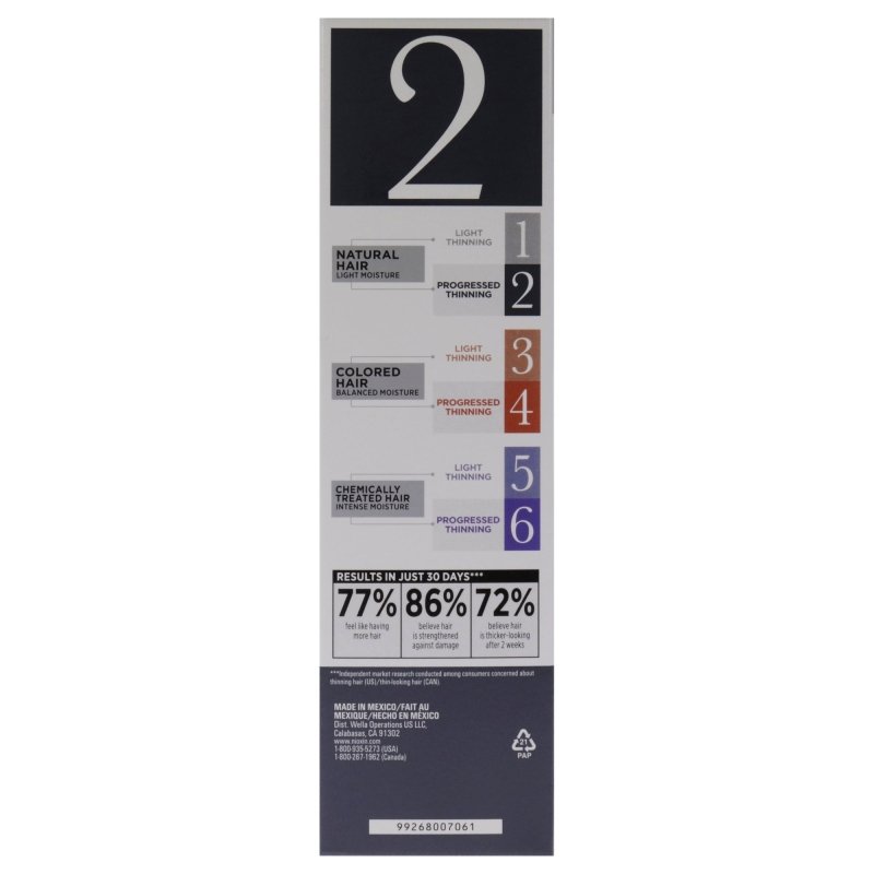 System 2 Kit by Nioxin for Unisex - 3 Pc 10.1oz Cleanser Shampoo, 10.1 oz Scalp Therapy Conditioner, 3.38oz Scalp and Hair Treatment - 10.1oz Cleanser Shampoo, 10.1 oz Scalp Therapy Conditioner, 3.38oz Scalp and Hair Treatment - British D'sire