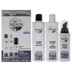 System 2 Kit by Nioxin for Unisex - 3 Pc 10.1oz Cleanser Shampoo, 10.1 oz Scalp Therapy Conditioner, 3.38oz Scalp and Hair Treatment - 10.1oz Cleanser Shampoo, 10.1 oz Scalp Therapy Conditioner, 3.38oz Scalp and Hair Treatment - British D'sire