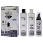 System 2 Kit by Nioxin for Unisex - 3 Pc 10.1oz Cleanser Shampoo, 10.1 oz Scalp Therapy Conditioner, 3.38oz Scalp and Hair Treatment - 10.1oz Cleanser Shampoo, 10.1 oz Scalp Therapy Conditioner, 3.38oz Scalp and Hair Treatment - British D'sire