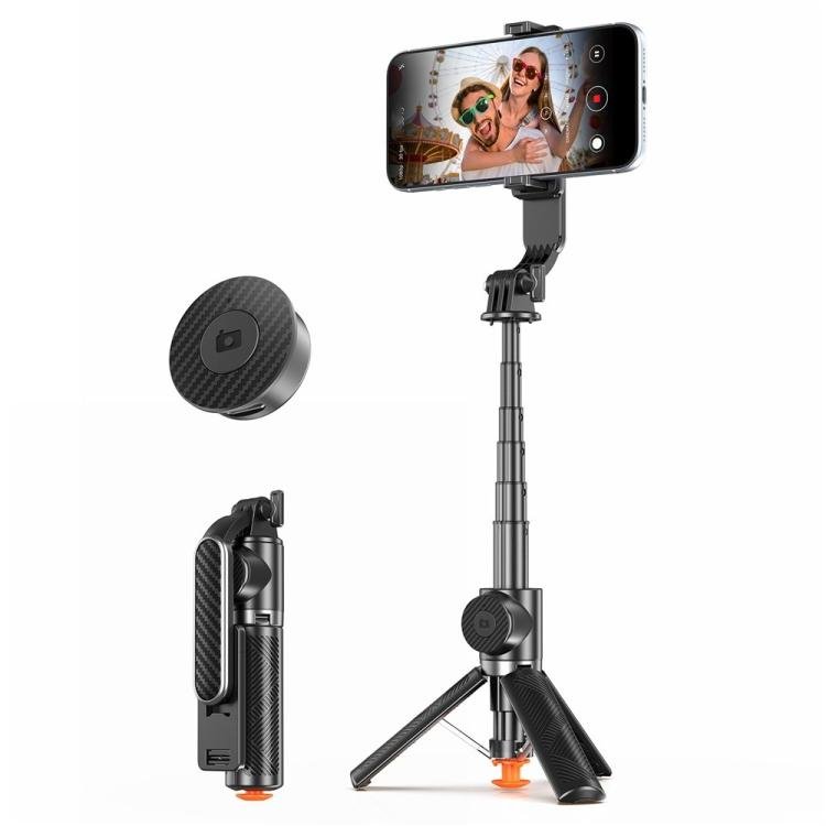 T01 Photography Mini Selfie Stick 69cm Extendable Tripod Bluetooth Remote Phone Holder Stand - Tripod - British D'sire Main image