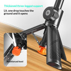 T01 Photography Mini Selfie Stick 69cm Extendable Tripod Bluetooth Remote Phone Holder Stand - Tripod - British D'sire