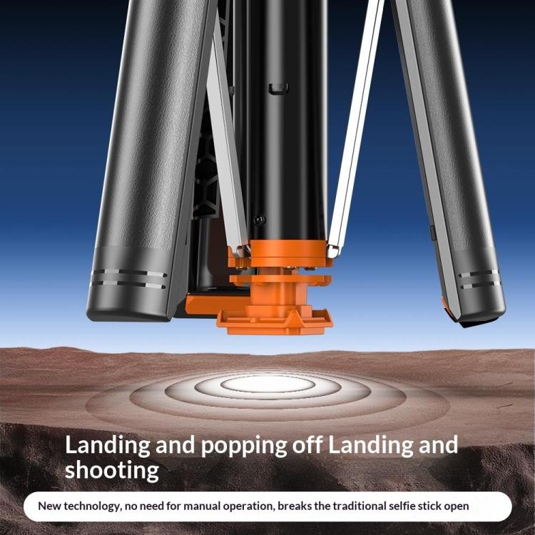 T02TK Bluetooth Remote Control Phone Tripod Stand 360 Degrees Rotation Selfie Stick Tripod - Tripod Stand - British D'sire