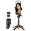T13Y Auto Open Zinc Alloy Phone Handle Holder Bluetooth Selfie Stick Extendable Tripod(Black) - Phone Handle - British D'sire